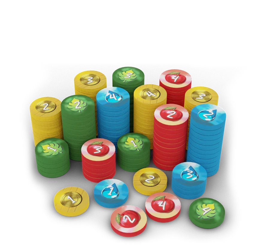 Life of the Amazonia: Upgraded Resource Tokens