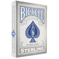 Bicycle Playing Cards: Sterling - Blue