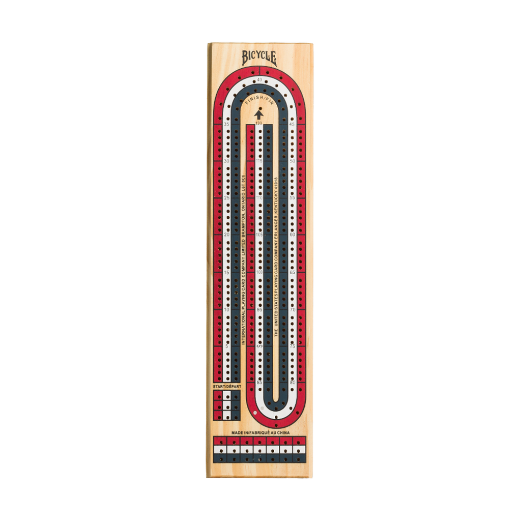 Bicycle: Cribbage Board Set - 3-Track