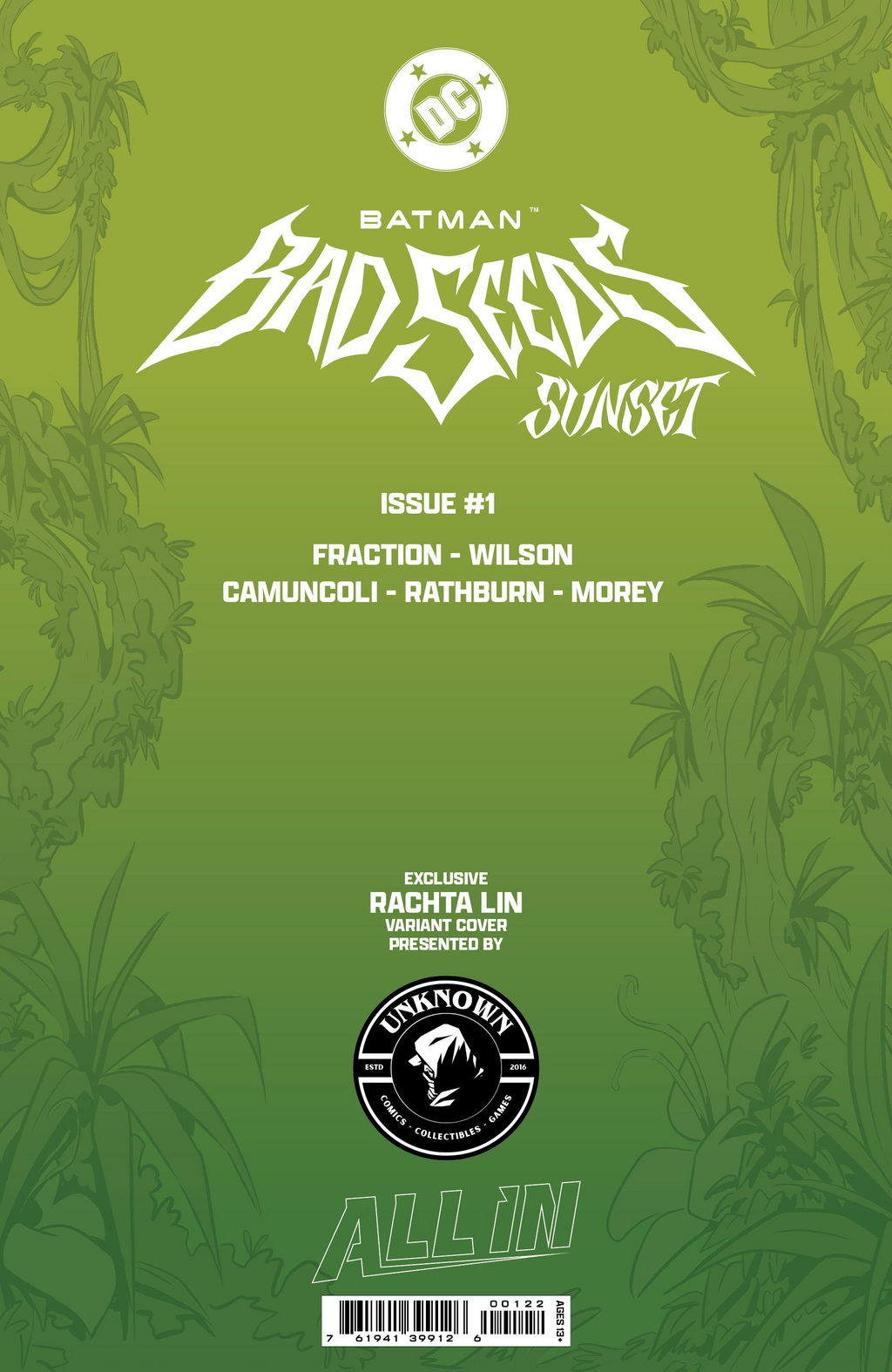 BATMAN BAD SEEDS SUNSET #1 RACHTA LIN EXCLUSIVE VAR (08/26/2026)(09/02/2026)