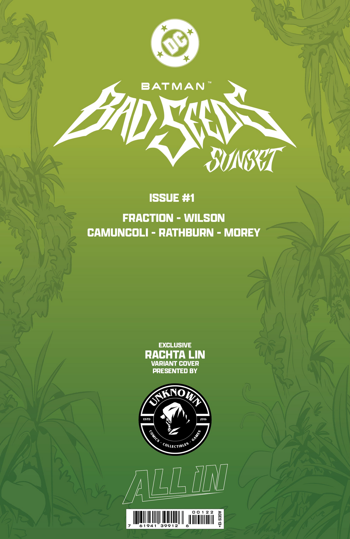 BATMAN BAD SEEDS SUNSET #1 RACHTA LIN EXCLUSIVE VAR (08/26/2026)(09/02/2026)