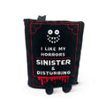 Punchkins Book Plush I Like My Horrors Sinister & Disturbing