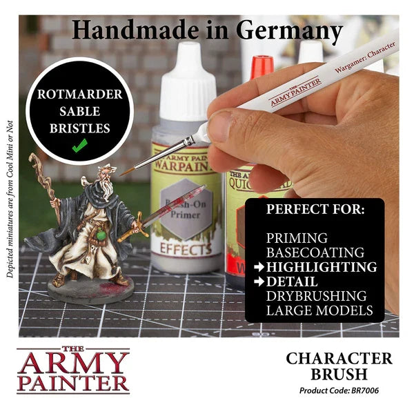 Army Painter Tools: Wargammer Brush - Character