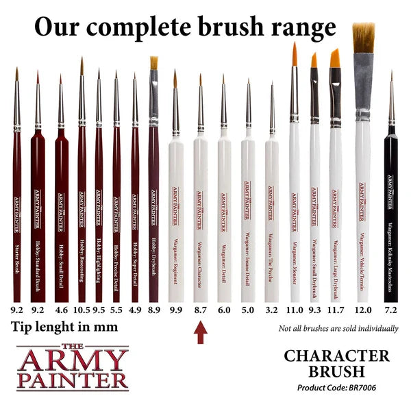 Army Painter Tools: Wargammer Brush - Character