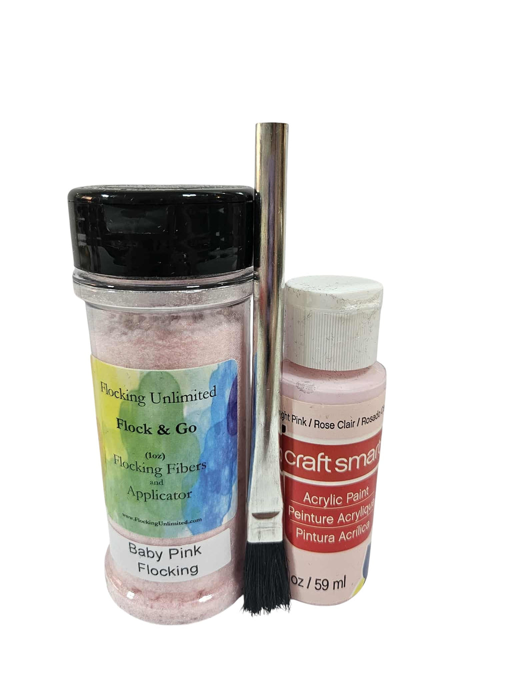 Flock and Go Flocking Kit (Baby Pink)