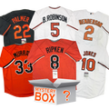 Autographed/Signed Baltimore Baseball Jersey Mystery Box with PSA JSA or Beckett COA
