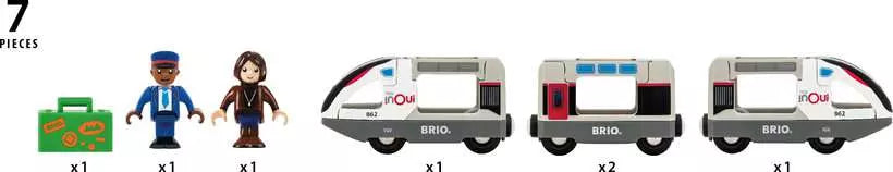 Brio: World TGV INOUI Train - Trains of the World