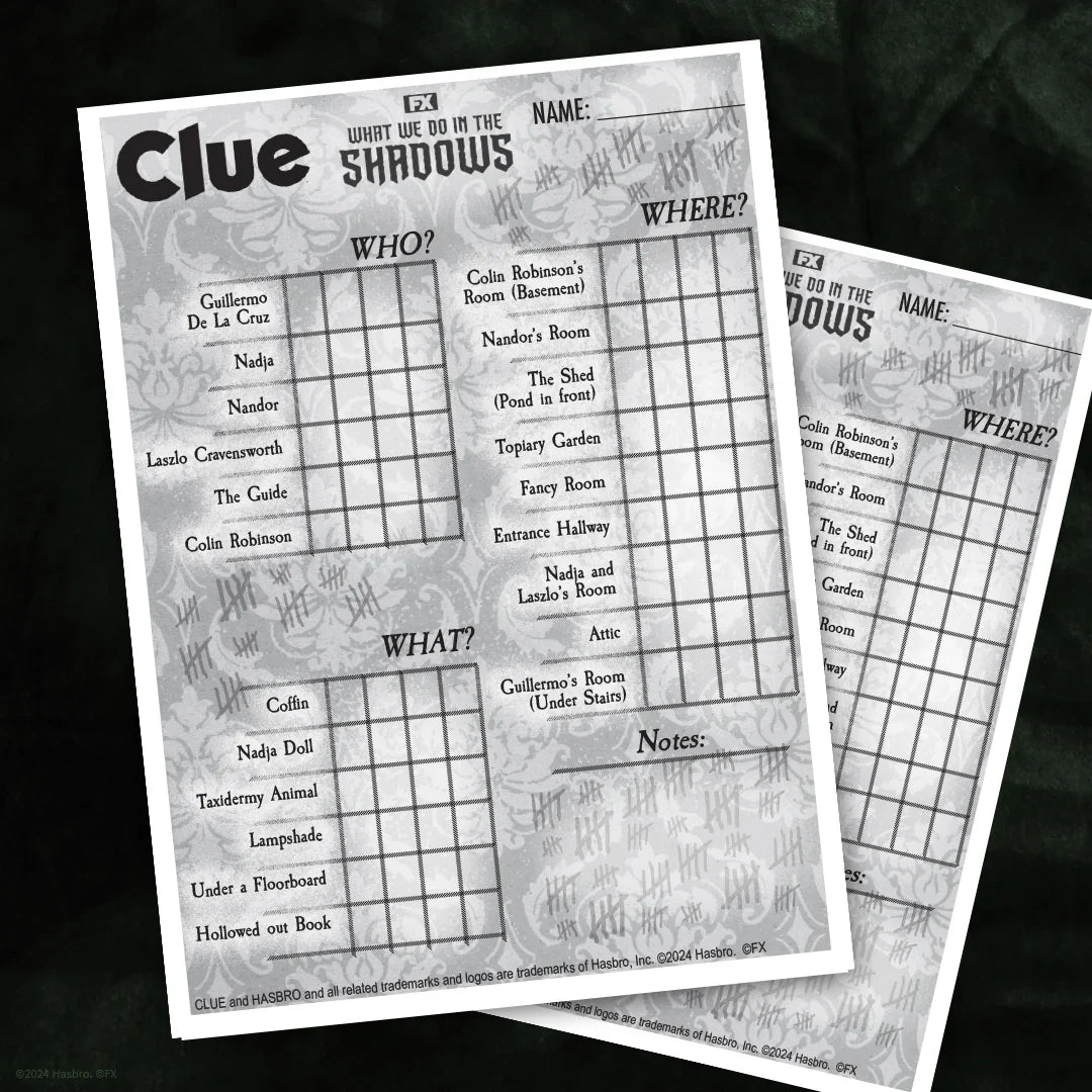 Clue: What We Do In The Shadows