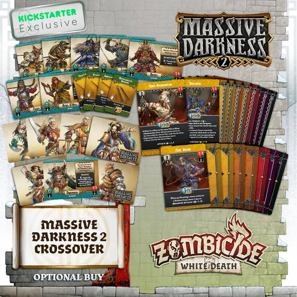 Zombicide: White Death Massive Darkness 2 Crossover - Kickstarter Exclusive