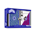 COPAG Playing Cards: Double Deck Set - Neoteric - Red/Green - Bridge Size - Jumbo Index (2)