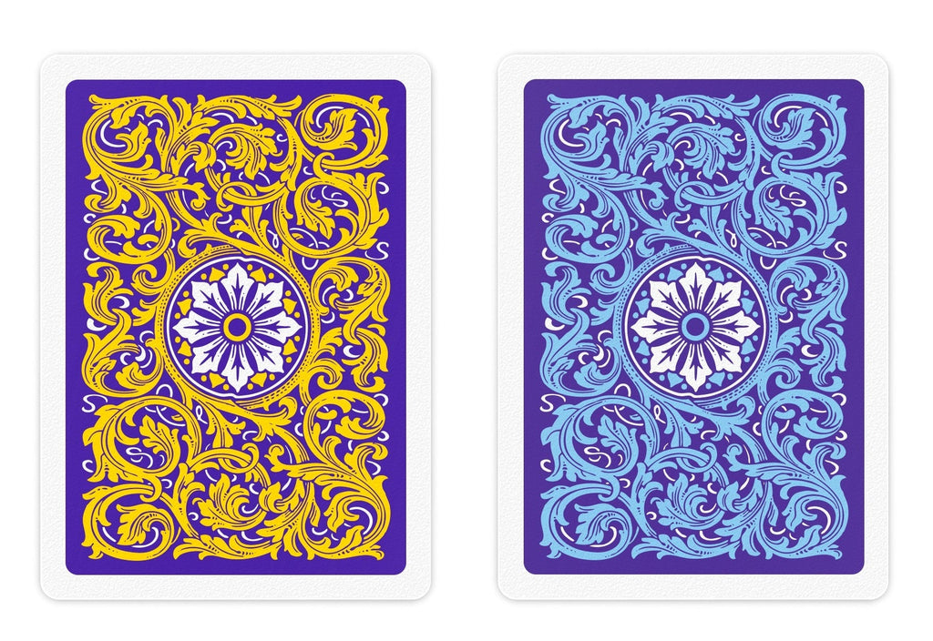 COPAG Playing Cards: Double Deck Set - Neoteric - Blue/Yellow - Poker Size - Jumbo Index (2)