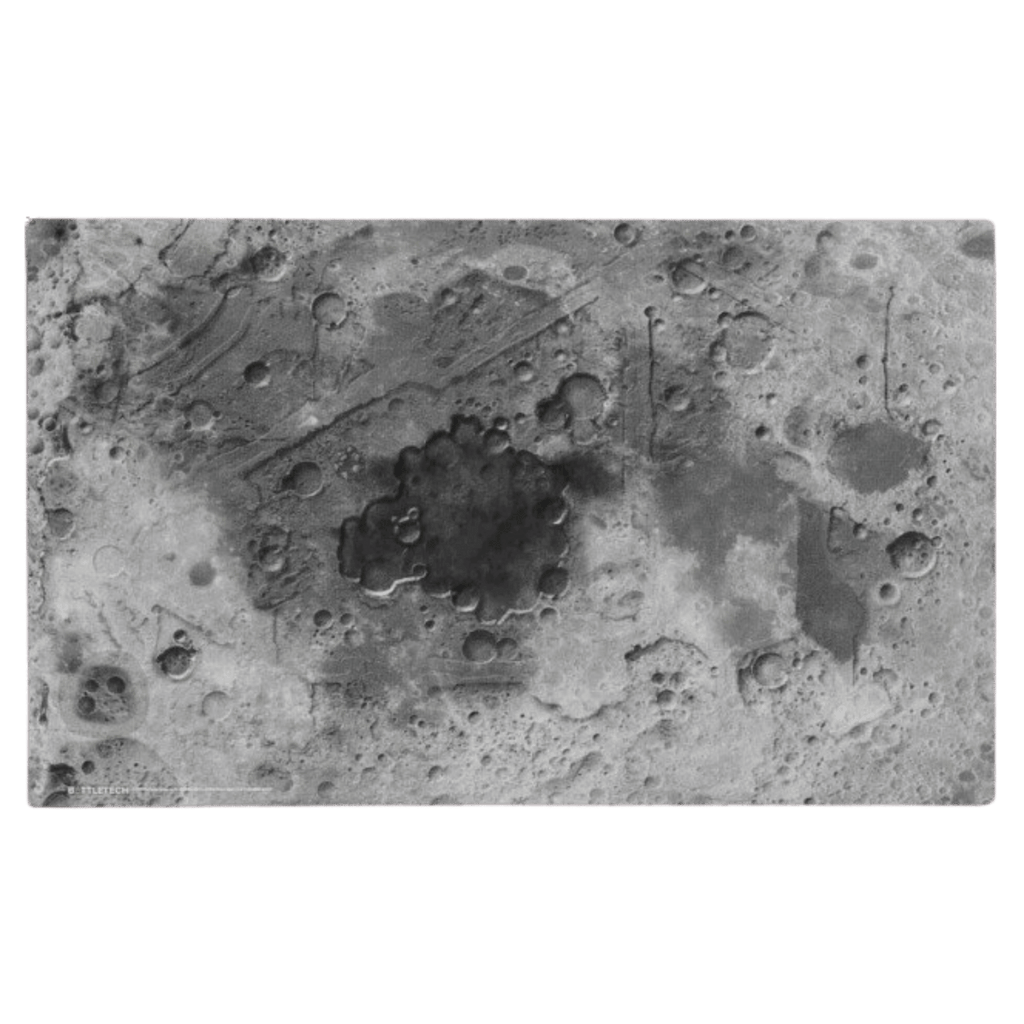 BattleTech: Battle Mat - FieldTech - Alpha Strike - Lunar/City