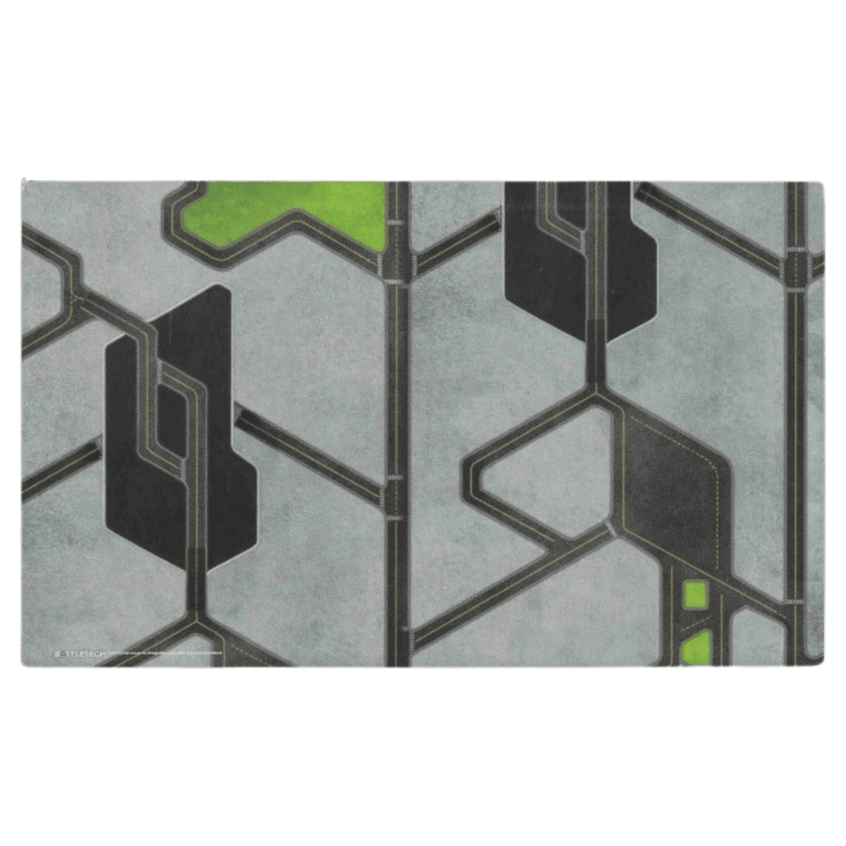 BattleTech: Battle Mat - FieldTech - Alpha Strike - Lunar/City