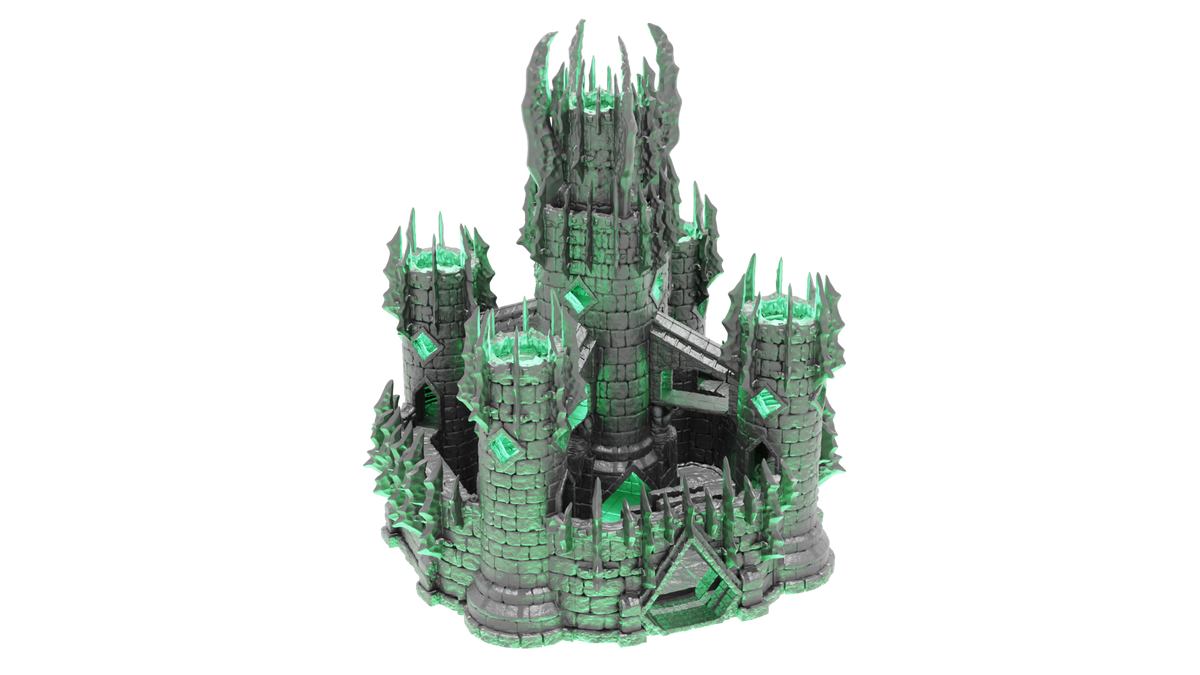 Kingdom of Azragor Dark Citadel (STL File)