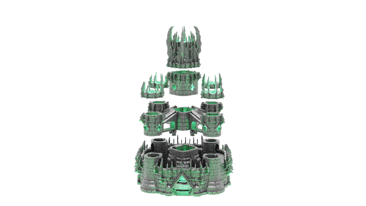 Kingdom of Azragor Dark Citadel (STL File)