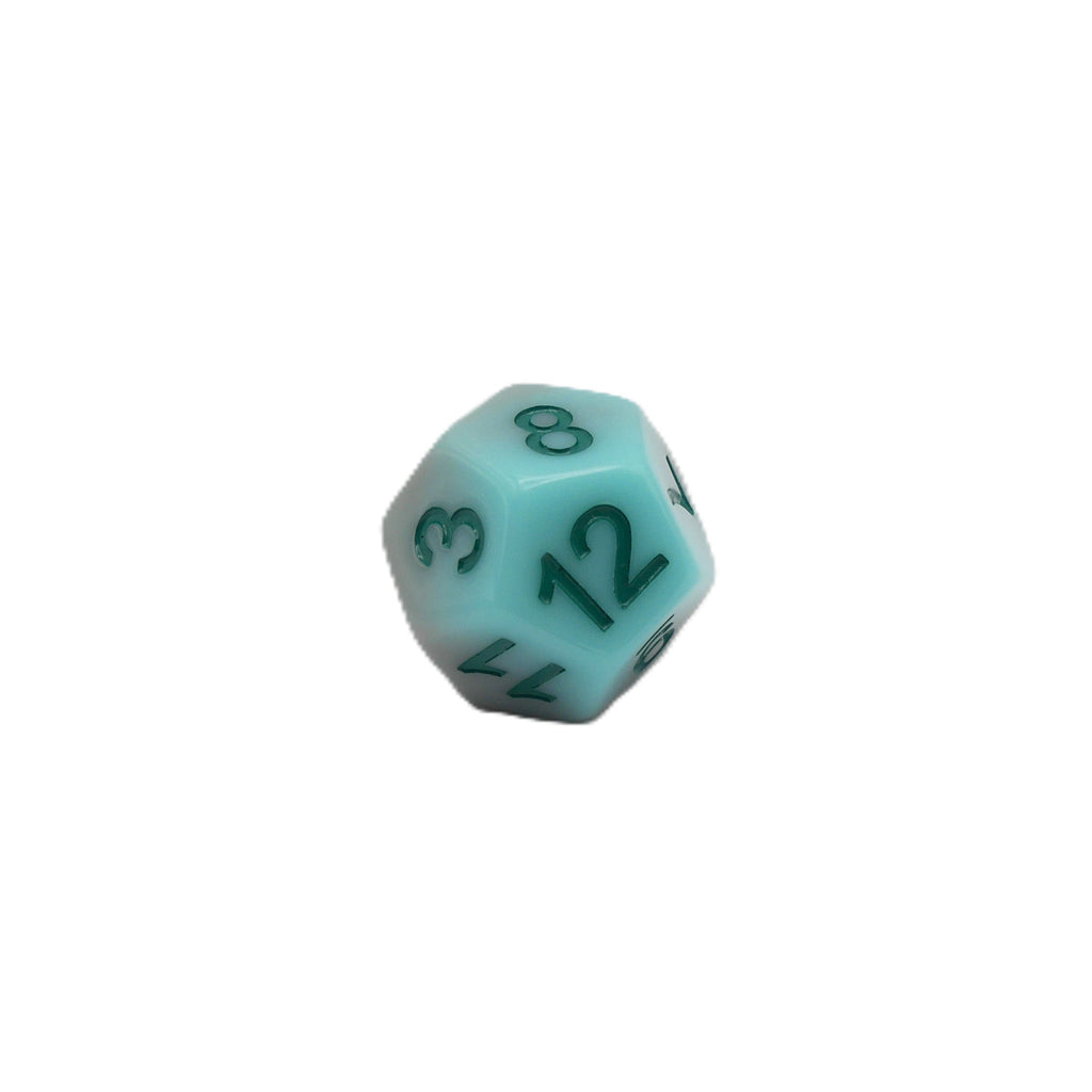 Coastal Memories - 7 Piece DnD Dice Set | Acrylic RPG Gaming Dice