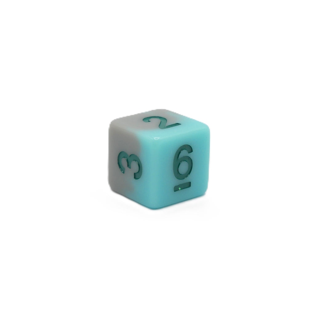 Coastal Memories - 7 Piece DnD Dice Set | Acrylic RPG Gaming Dice