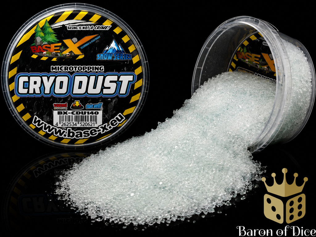 Cryo Dust | Microtopping | Basecover | Base X Terrain