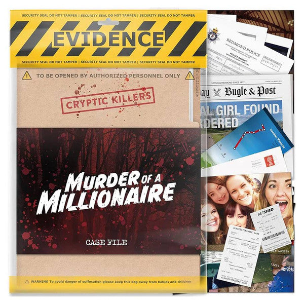 Cryptic Killers: Murder of a Millionaire