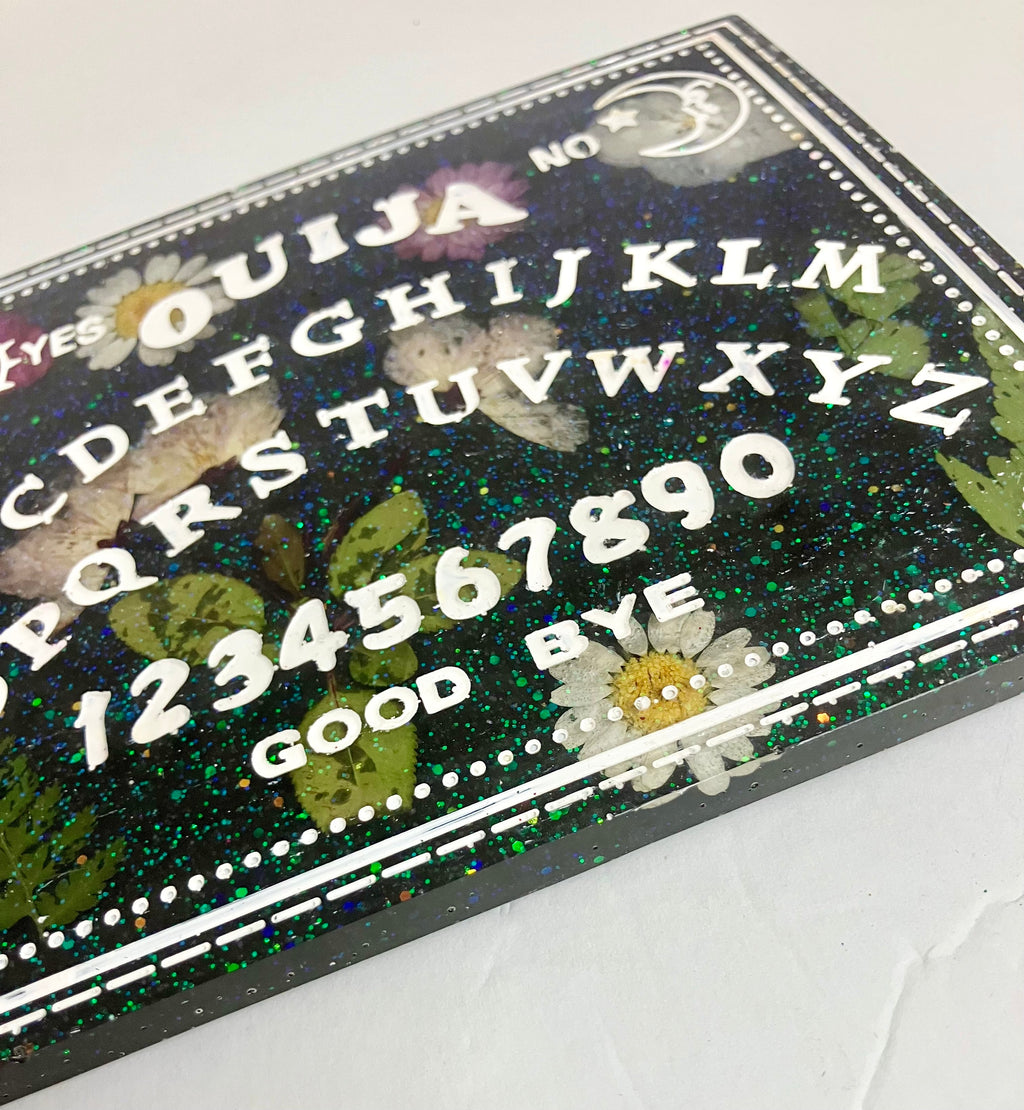 Handmade Resin Ouija Spirit Board with Planchette