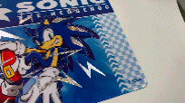 Gotta Go Fast Sonic Foil Playmat