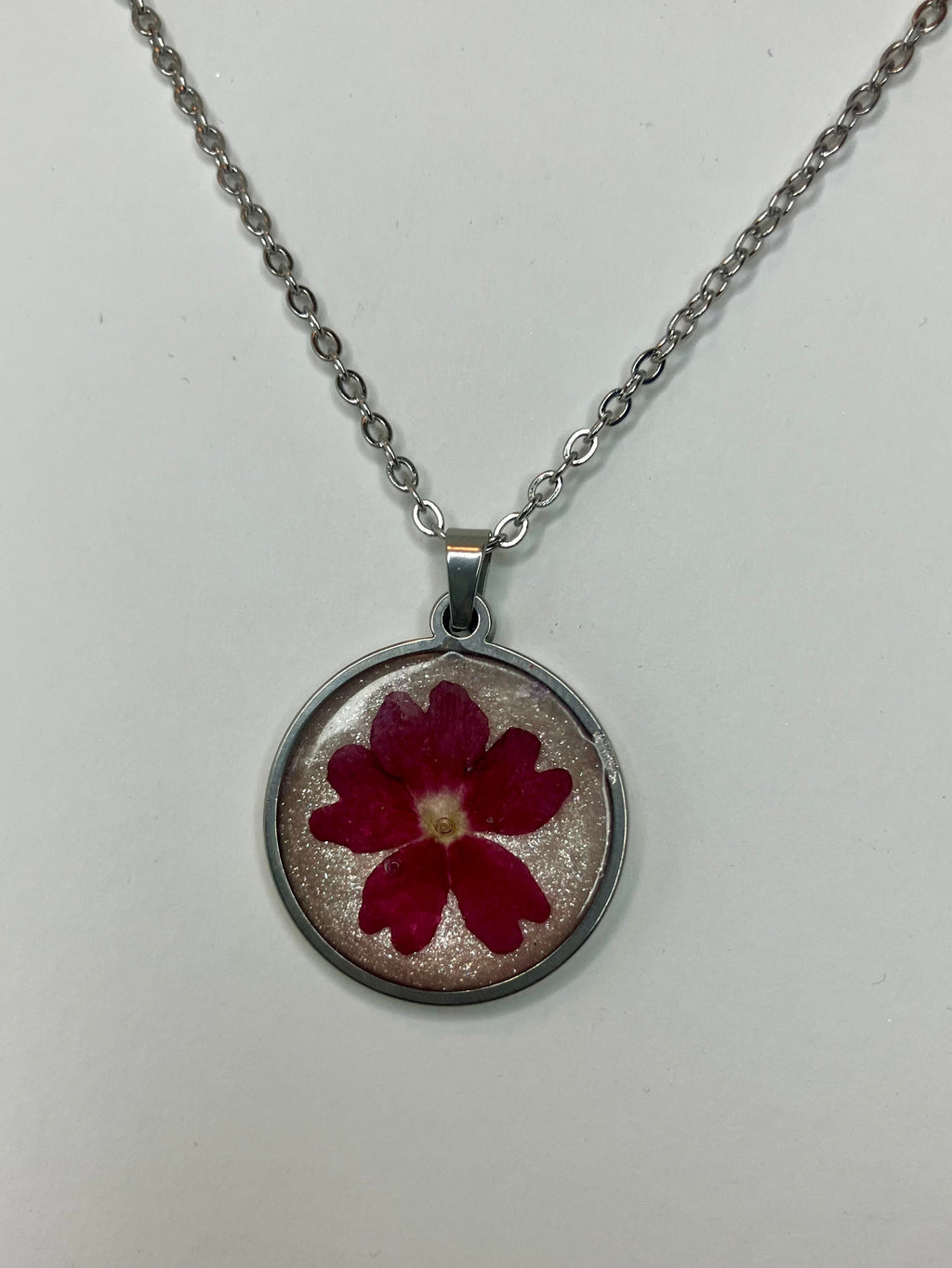 Dried Flower Resin Jewelry: Earrings & Necklaces