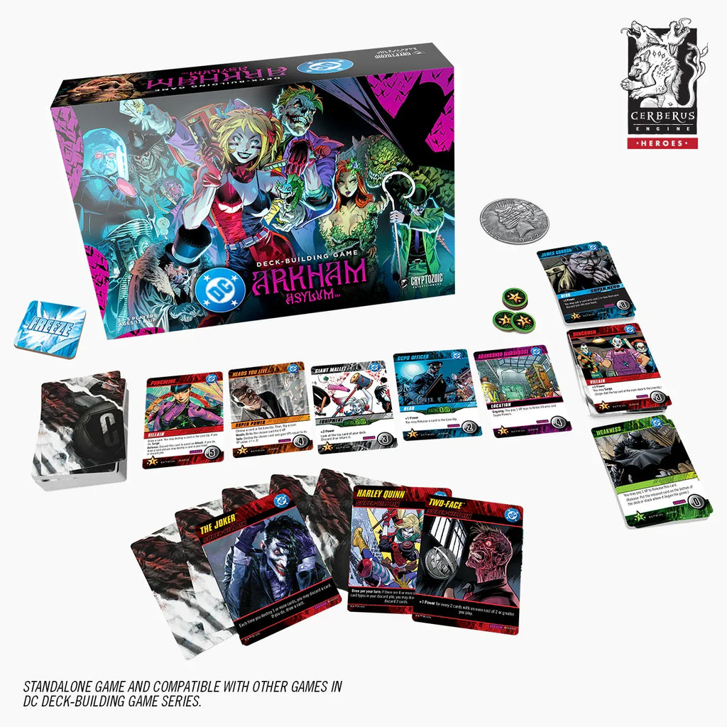 DC Deck-Building Game: Arkham Asylum