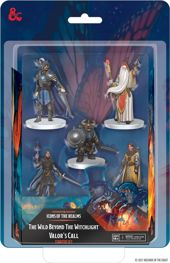 D&D: Icons of the Realms - The Wild Beyond the Witchlight -  Valor’s Call Starter Set