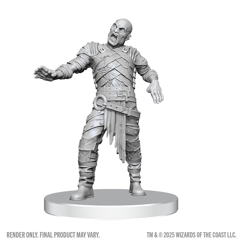 D&D: Nolzur's Marvelous Unpainted Miniatures - Swarm of Rot Grubs and Rot Grub Victim