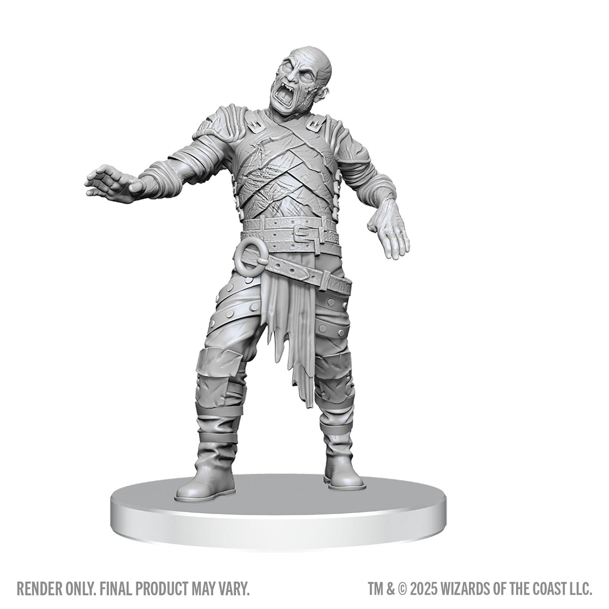 D&D: Nolzur's Marvelous Unpainted Miniatures - Swarm of Rot Grubs and Rot Grub Victim