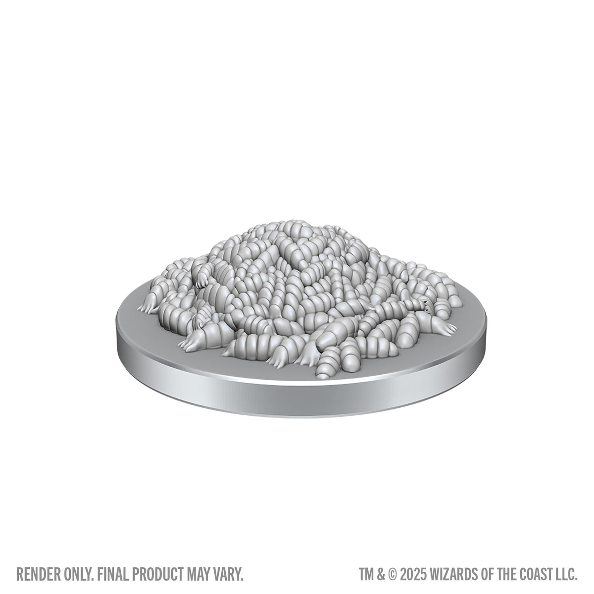 D&D: Nolzur's Marvelous Unpainted Miniatures - Swarm of Rot Grubs and Rot Grub Victim