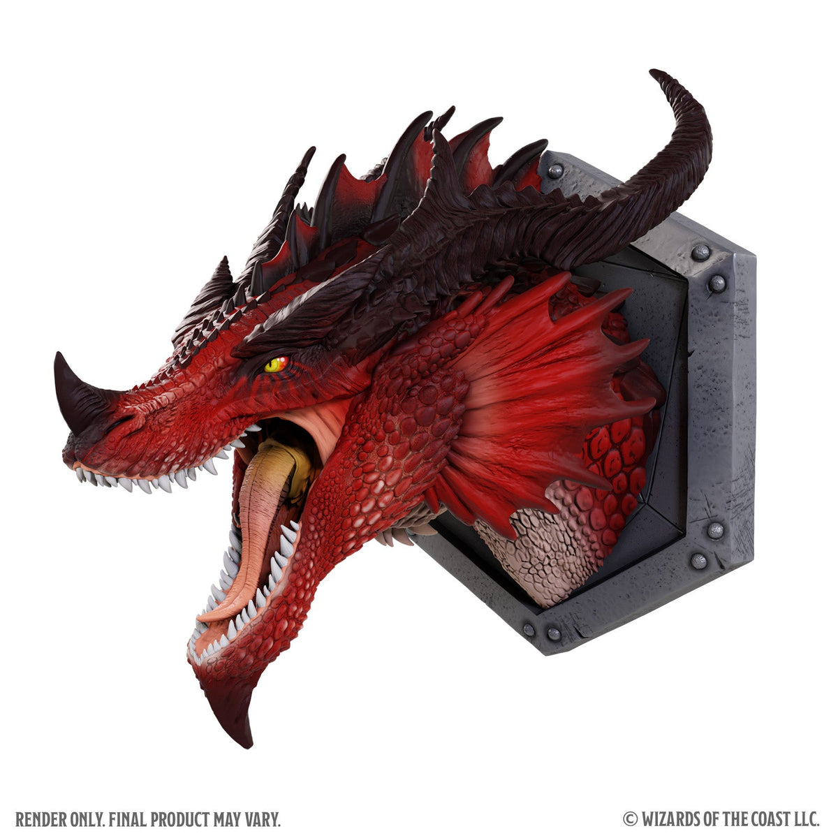 D&D: Replicas of the Realms - Red Dragon 12" Trophy Plaque