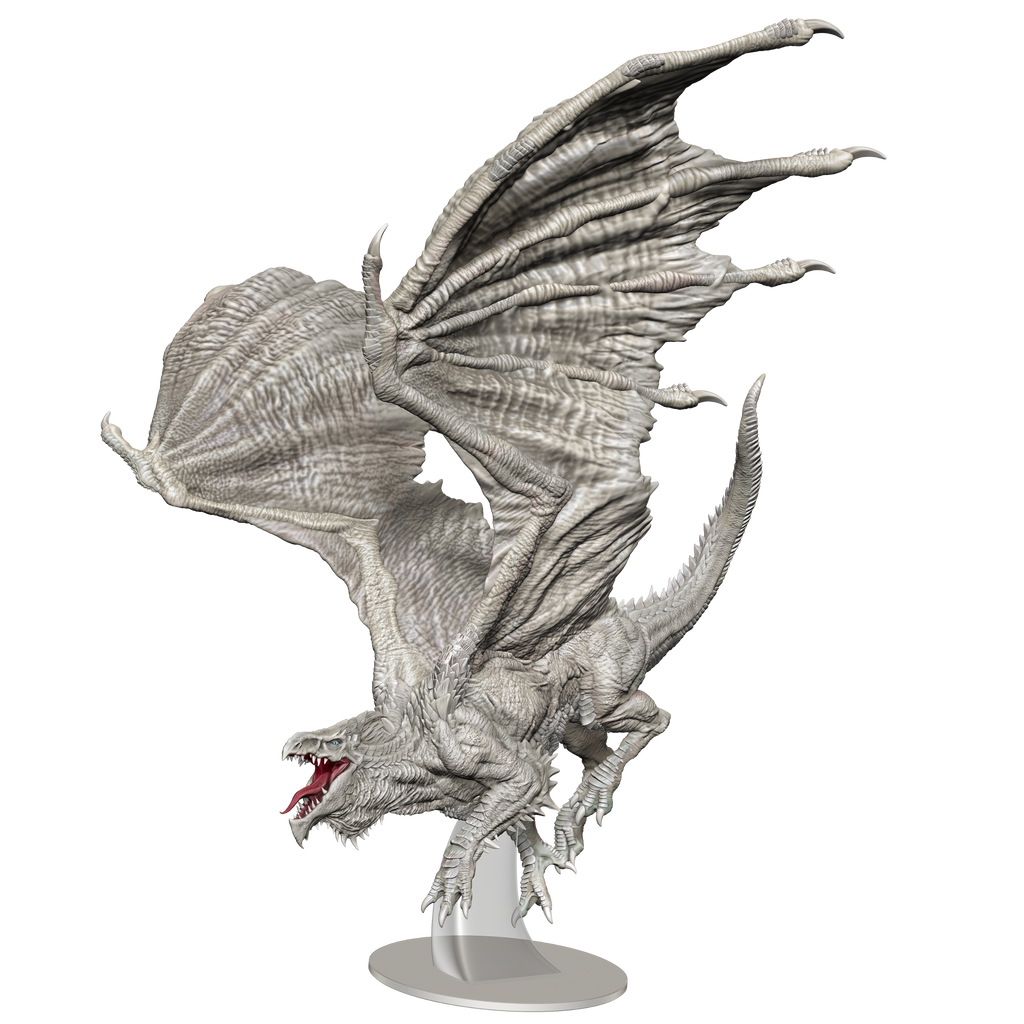 D&D: Icons of the Realms - Adult White Dragon Premium Figure