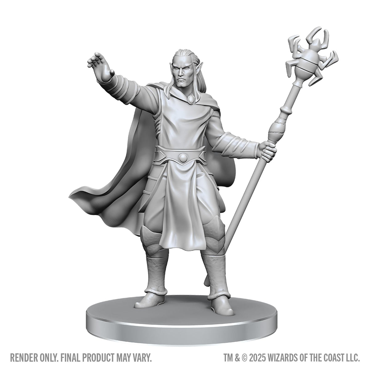 D&D: Nolzur's Marvelous Unpainted Miniatures - Drow Mage & Yochlol