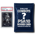 Dallas Cowboys PSA 10 Graded Rookie Card Mystery Pack