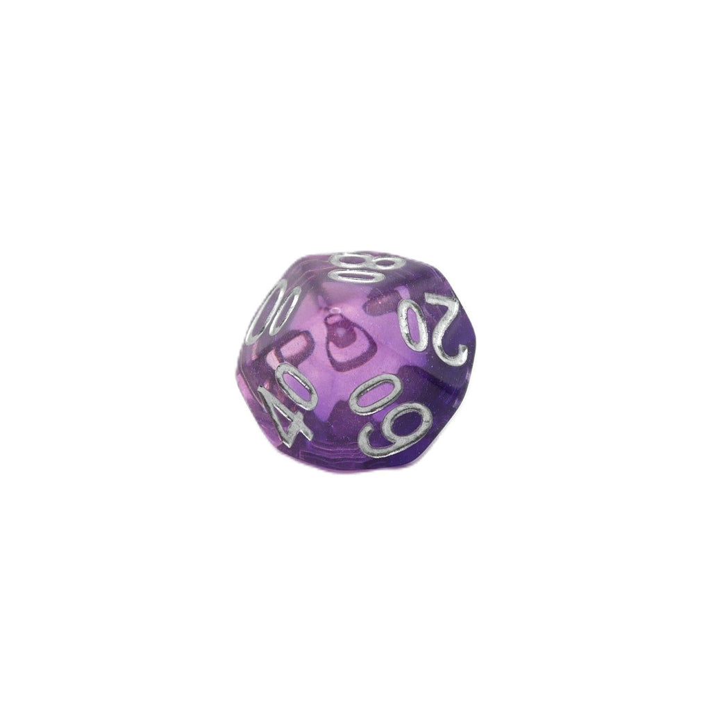 Dancing Lavender - 7 Piece DnD Dice Set | Acrylic RPG Gaming Dice