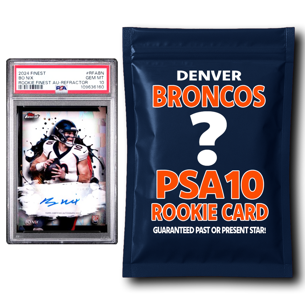 Denver Broncos PSA 10 Graded Rookie Card Mystery Pack