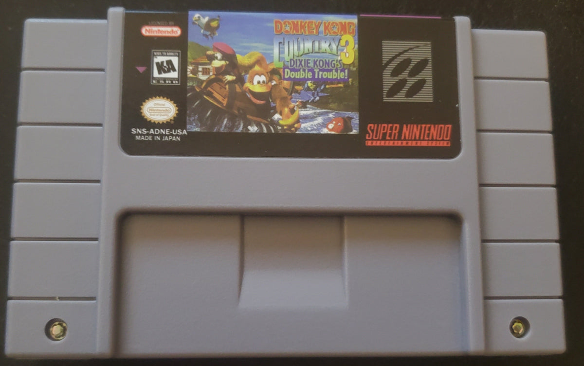 Donkey Kong Country 3 DKC 3 SNES Video Game Super Nintendo 1996