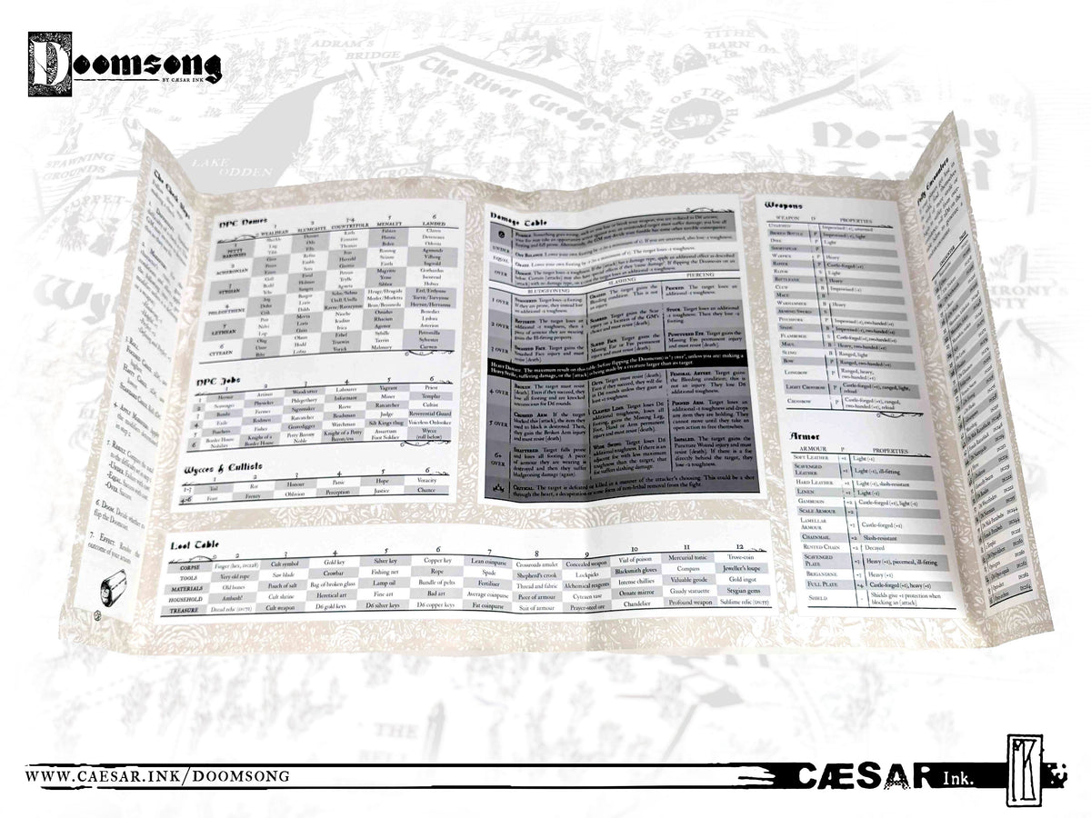 Doomsong RPG: Corebook