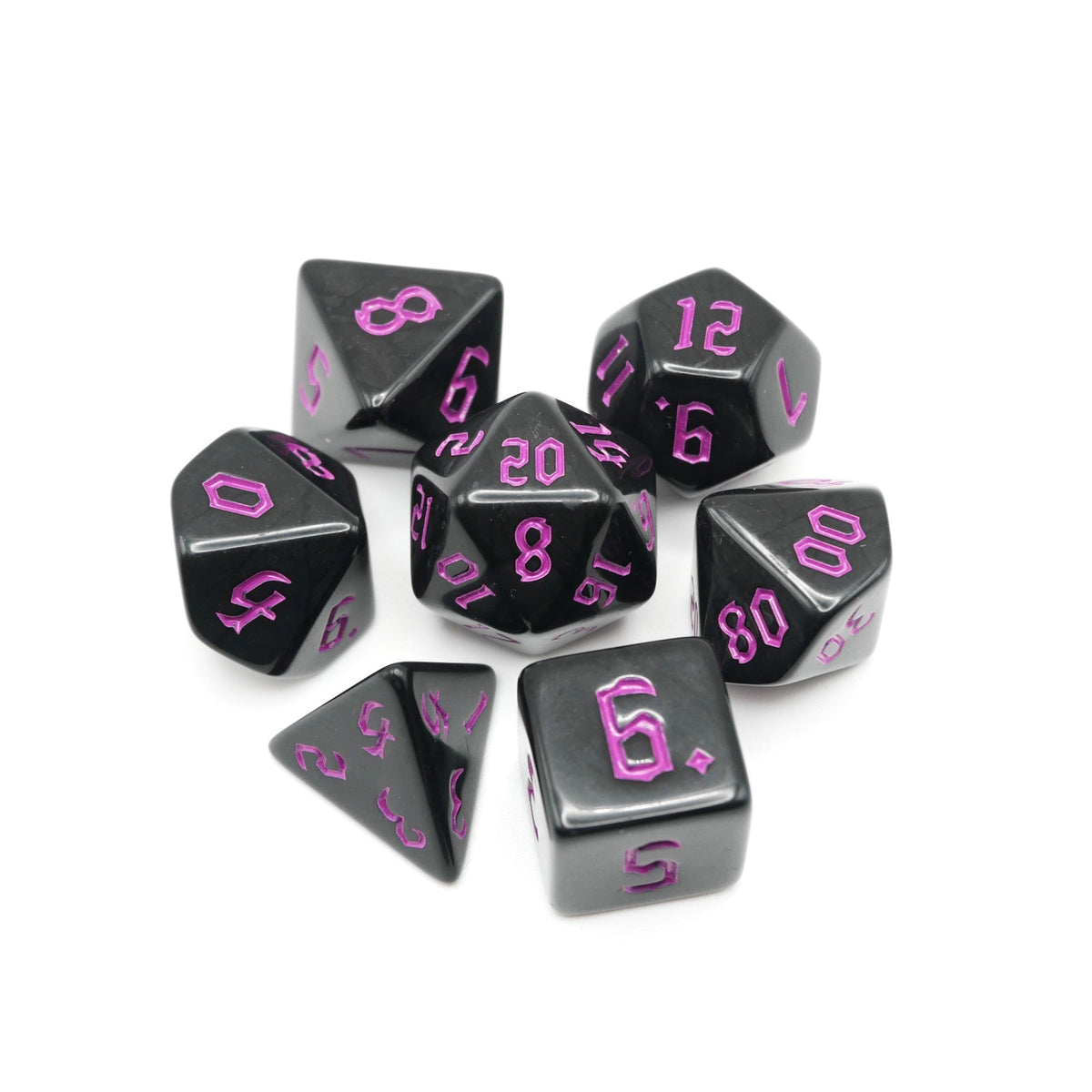 Dream - 7 Piece DnD Dice Set | Acrylic RPG Gaming Dice