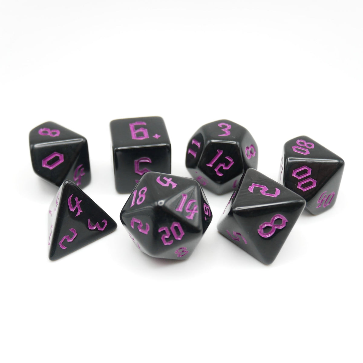 Dream - 7 Piece DnD Dice Set | Acrylic RPG Gaming Dice