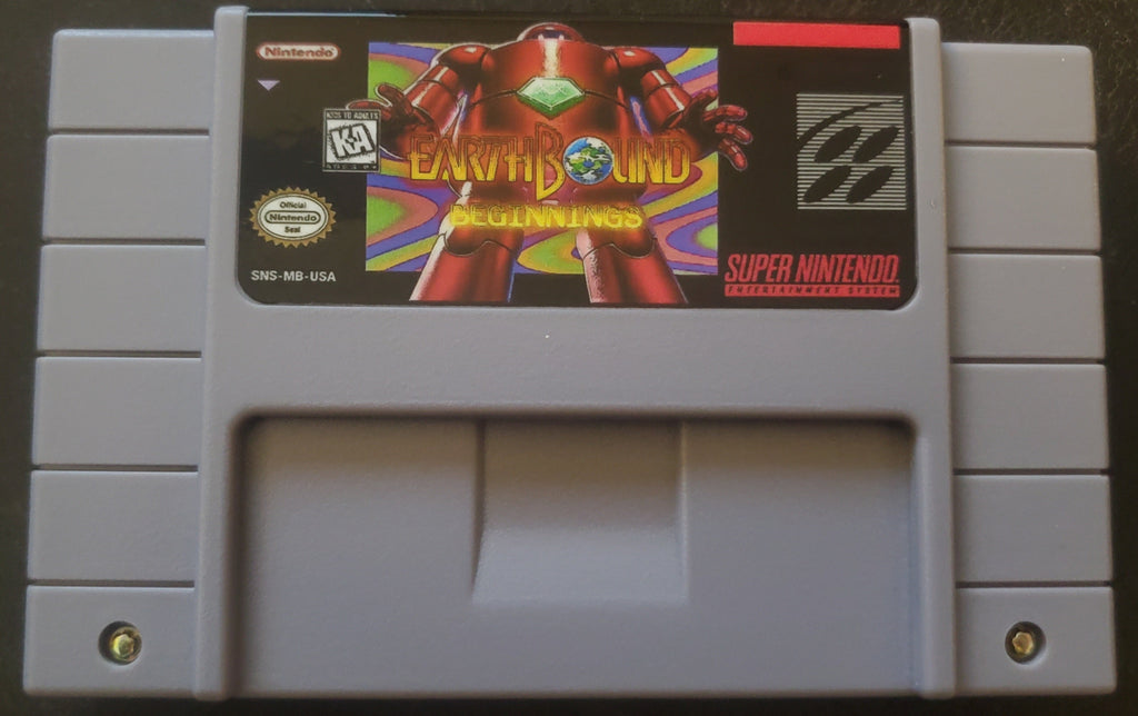 Earthbound:Beginnings ROM Hack SNES Video Game Super Nintendo ROM Hack