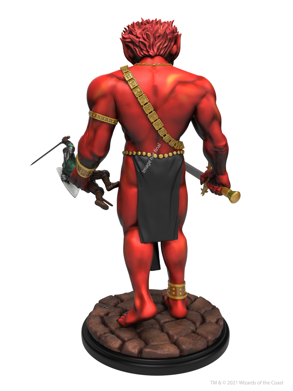 D&D: Efreeti Premium Statue