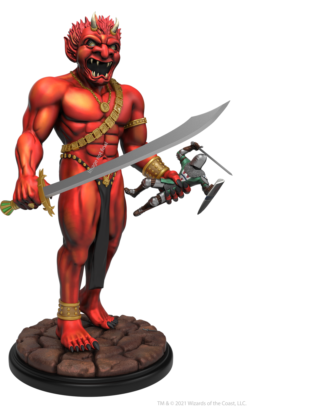 D&D: Efreeti Premium Statue