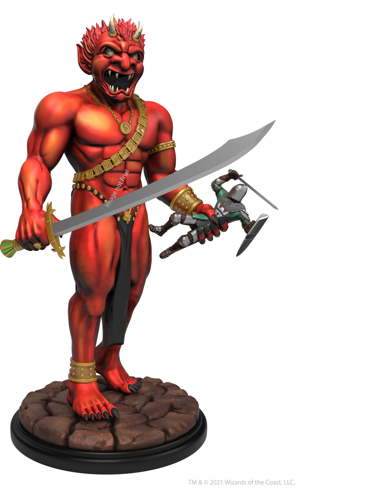 D&D: Efreeti Premium Statue
