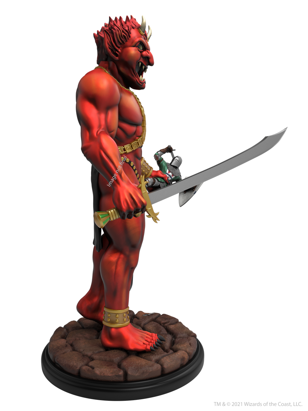 D&D: Efreeti Premium Statue