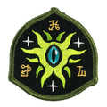 Eye Of Shoggoth Shield Embroidered Patch: Iron-on