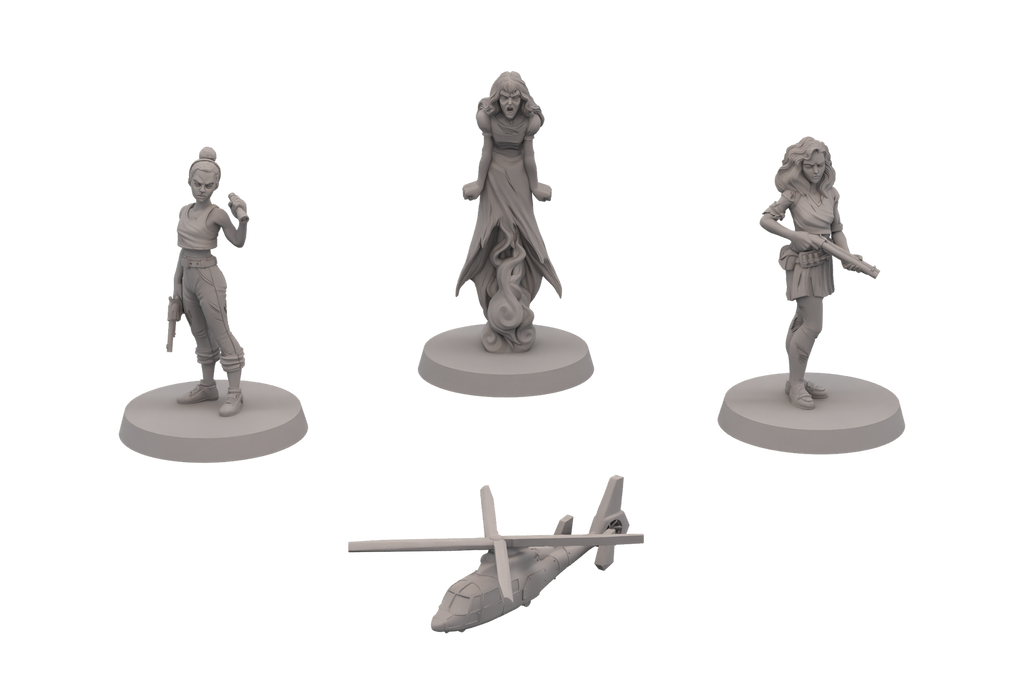 Final Girl: Haunting of Creech Manor - Miniatures