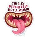Forged Gaming: Sticker - Die Cut Vinyl - Waterproof - 3.5" - Not a Mimic