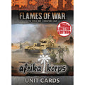 Flames of War: German Afrika Korps Unit Cards